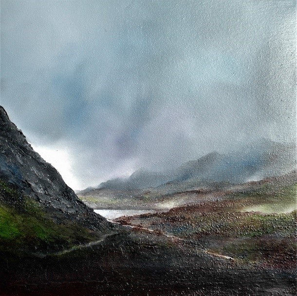 'Loch Etive, Sutherland' by artist Peter Dworok